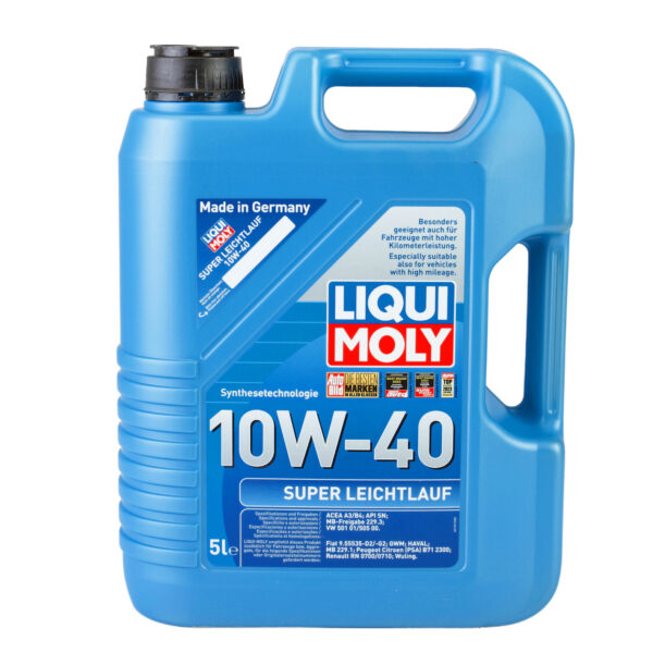 LIQUI MOLY SUPER LEICHTLAUF 10W40 (2654) (9505) 5L