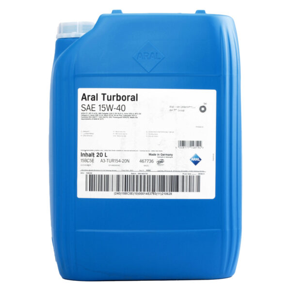 ARAL TURBORAL 15W40 20L