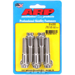 "7/16""-14 X 2.000 12pt 1/2 SS болтове " (5бр )