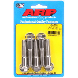 "7/16""-14 X 2.000 hex 1/2 SS болтове " (5бр )