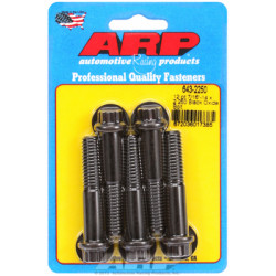 "7/16""-14 x 2.250 12pt черни оксидни болтове " (5бр )