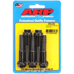 "7/16""-14 X 2.250 hex 1/2 черни оксидни болтове " 5бр