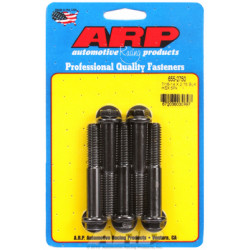 "7/16""-14 X 2.750 hex 1/2 черни оксидни болтове " 5бр