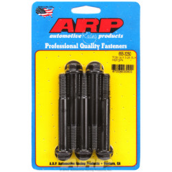 "7/16""-14 X 3.250 hex 1/2 черни оксидни болтове " 5бр