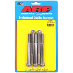 "7/16""-14 X 4.000 12pt 1/2 SS болтове " (5бр )