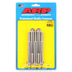 "7/16""-14 X 4.250 12pt 1/2 SS болтове " (5бр )