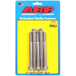 "7/16""-14 X 4.500 hex 1/2 SS болтове " (5бр )