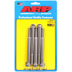 "7/16""-14 X 4.750 hex 1/2 SS болтове " (5бр )