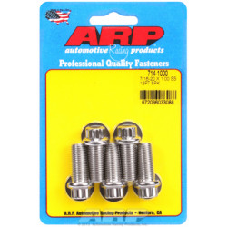 "7/16""-20 x 1.000 12pt SS болтове " (5бр )