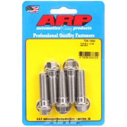 "7/16""-20 x 1.500 hex SS болтове " (5бр )