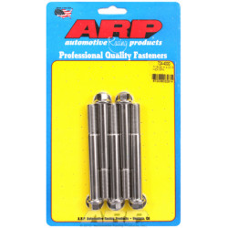 "7/16""-20 x 4.000 hex SS болтове " (5бр )