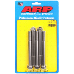 "7/16""-20 x 4.500 hex SS болтове " (5бр )