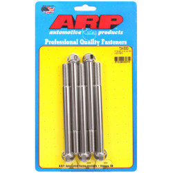 "7/16""-20 x 5.000 hex SS болтове " (5бр )