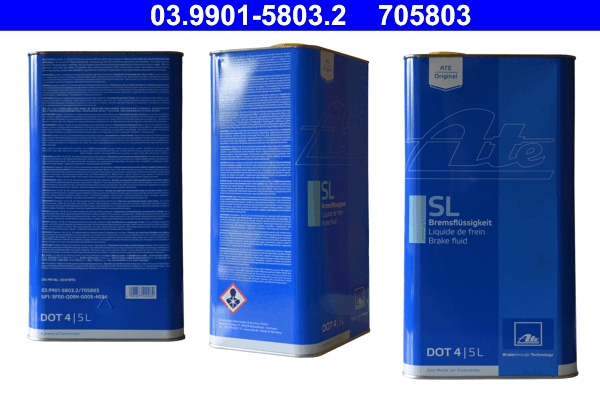 спирачна течност SL DOT 4  03.9901-5803.2