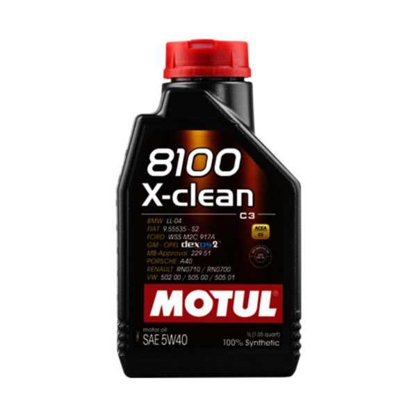MOTUL 8100 X-CLEAN 5W40 1L