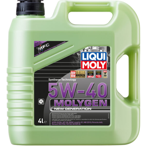 LIQUI MOLY MOLYGEN NEW GENERATION 5W40 (8578) 4L