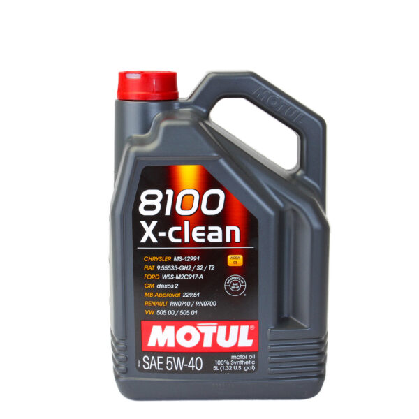 MOTUL 8100 X-CLEAN 5W40 5L
