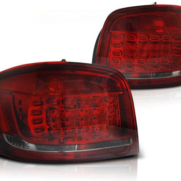 Комплект тунинг LED стопове за Audi A3 2008-2012 3 врати, хечбек , ляв и десен