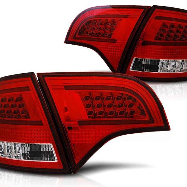 Комплект тунинг LED стопове за Audi A4 B7 11.2004-03.2008 комби , ляв и десен