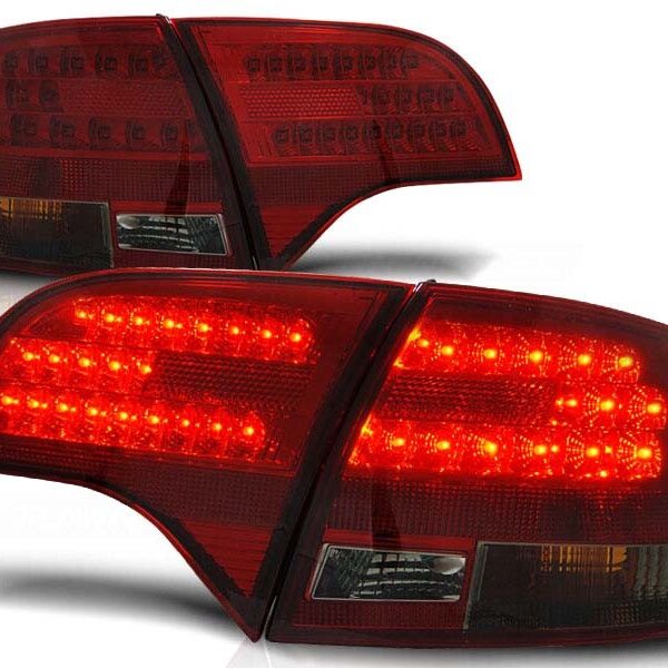 Комплект тунинг LED стопове за Audi A4 B7 11.2004-03.2008 комби , ляв и десен