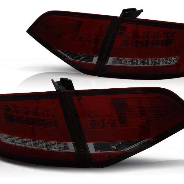 Комплект тунинг LED стопове за Audi A4 B8 2008-2011 седан, версия без фабрични led стопове , ляв и десен