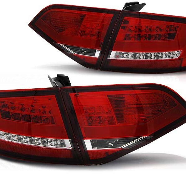 Комплект тунинг LED стопове за Audi A4 B8 2008-2011 седан, версия без фабрични led стопове , ляв и десен