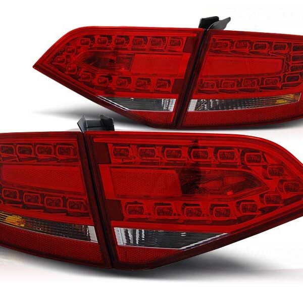 Комплект тунинг LED стопове за Audi A4 B8 2008-2011 седан, версия без фабрични led стопове , ляв и десен