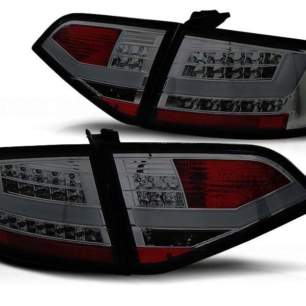 Комплект тунинг LED стопове за Audi A4 B8 2008-2011 седан, версия без фабрични led стопове , ляв и десен