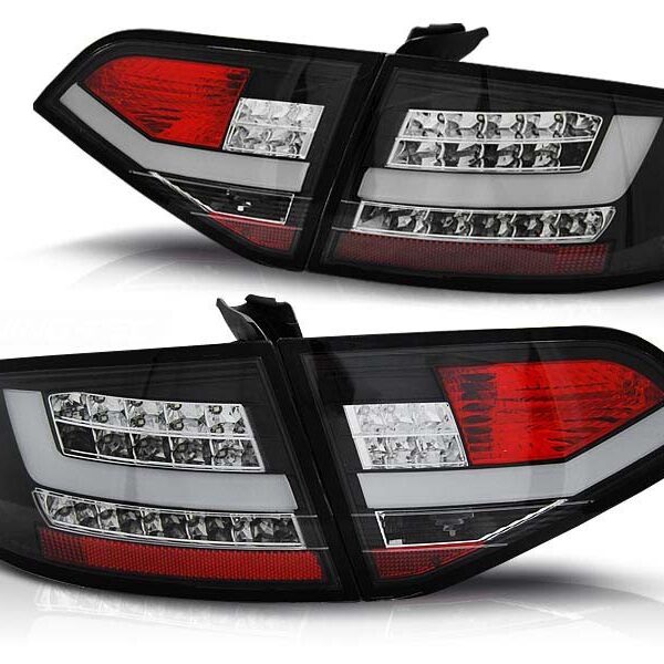 Комплект тунинг LED стопове за Audi A4 B8 2008-2011 седан, версия без фабрични led стопове , ляв и десен