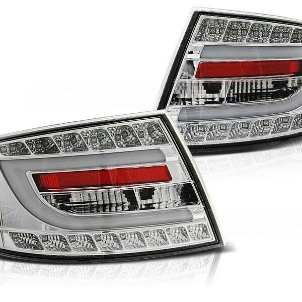 Комплект тунинг LED стопове за Audi A6 C6 04.2004-2008 седан, версия с фабрични led стопове (букса с 7 пина) , ляв и десен