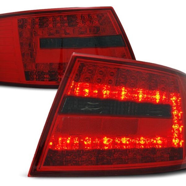 Комплект тунинг LED стопове за Audi A6 C6 04.2004-2008 седан, версия с фабрични led стопове (букса с 7 пина) , ляв и десен