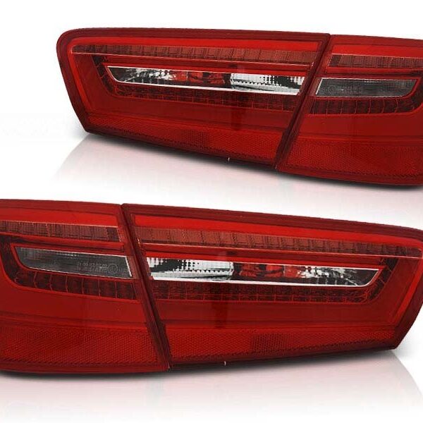 Комплект тунинг LED стопове за Audi A6 C7 2011-10.2014, версия без фабрични led стопове , ляв и десен