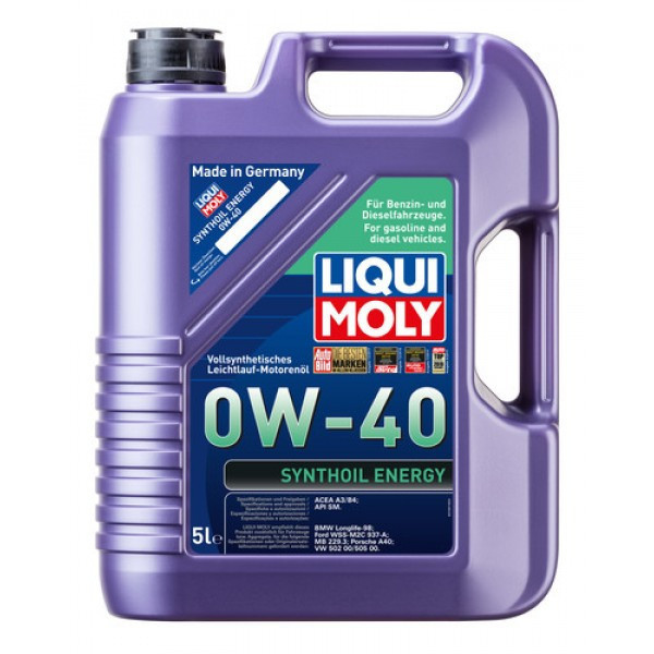 LIQUI MOLY SYNTHOIL ENERGY 0W40 5L