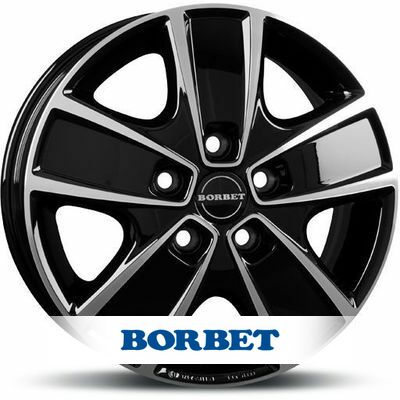 Borbet CWG / Ширина: 6", Диаметър: 16", Дупки: 5
6x16 ET68 5x118 71.1