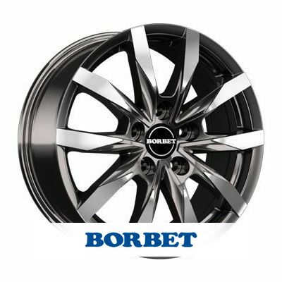 Borbet Design CW5 / Ширина: 6", Диаметър: 16", Дупки: 5
6x16 ET68 5x118 71.1