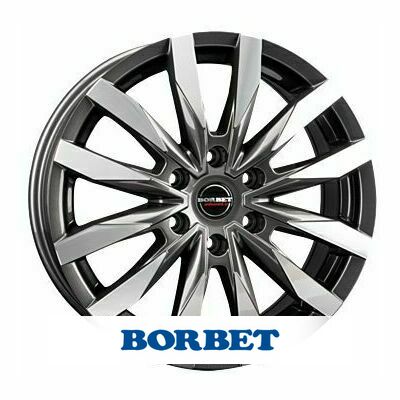 Borbet Design CW6 / Ширина: 6.5", Диаметър: 16", Дупки: 6
6.5x16 ET50 6x120 74.6