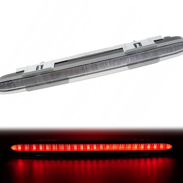 LED трети стоп E-mark за Mercedes SL R230 2001-2012 с бяла основа