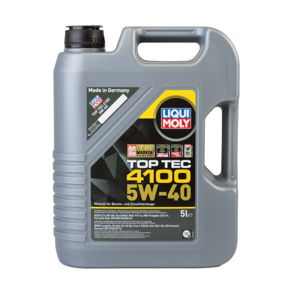 LIQUI MOLY TOP TEC 4100 5W40 (3701) (2686) (9511) 5L