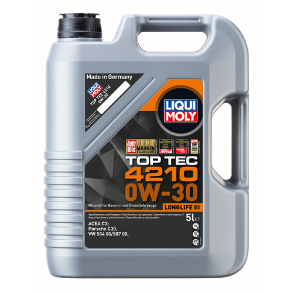LIQUI MOLY TOP TEC 4210 0W30 5L