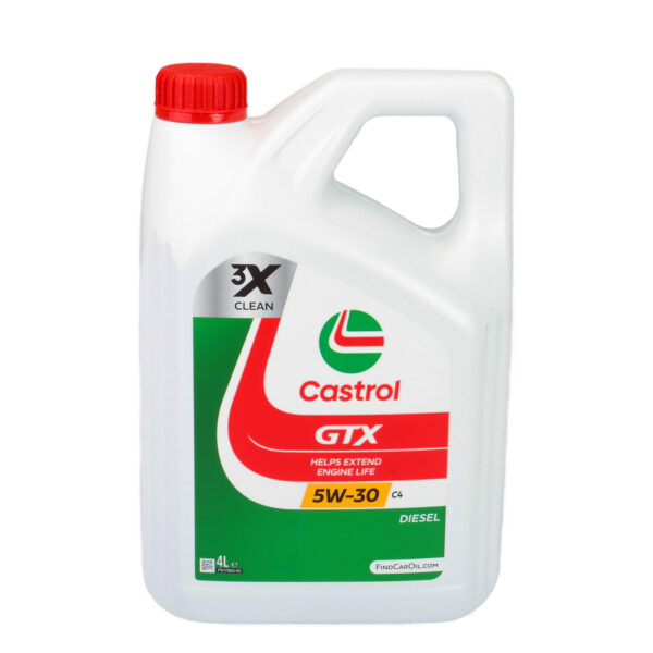 CASTROL GTX 5W30 C4 4L
