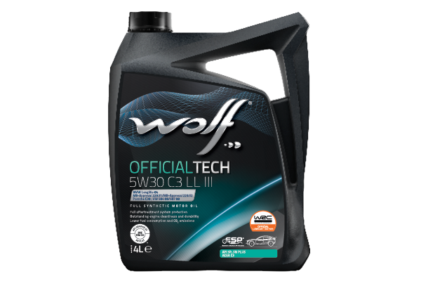 WOLF OFFICIALTECH 5W30 C3 LL III 4L