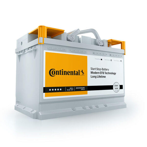 СТАРТОВ АКУМУЛАТОР СТАРТ-СТОП EFB CONTINENTAL 2800012001280