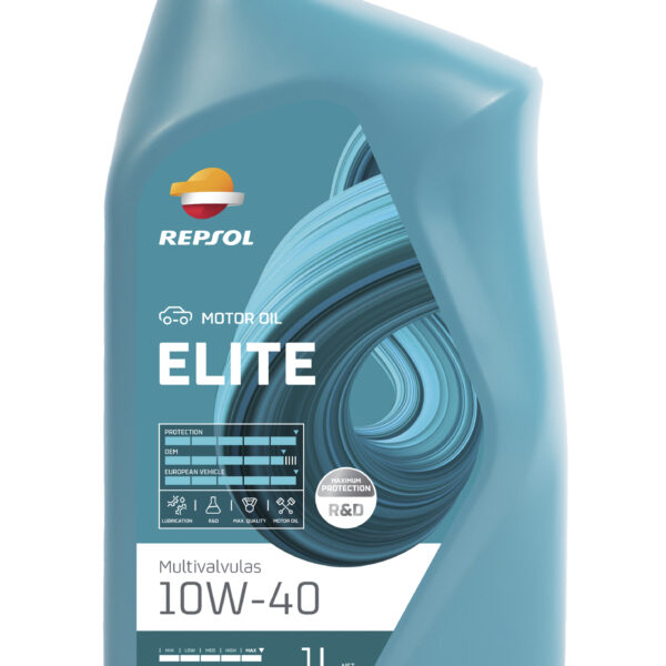 REPSOL ELITE MULTIVALVULAS 10W40 1L