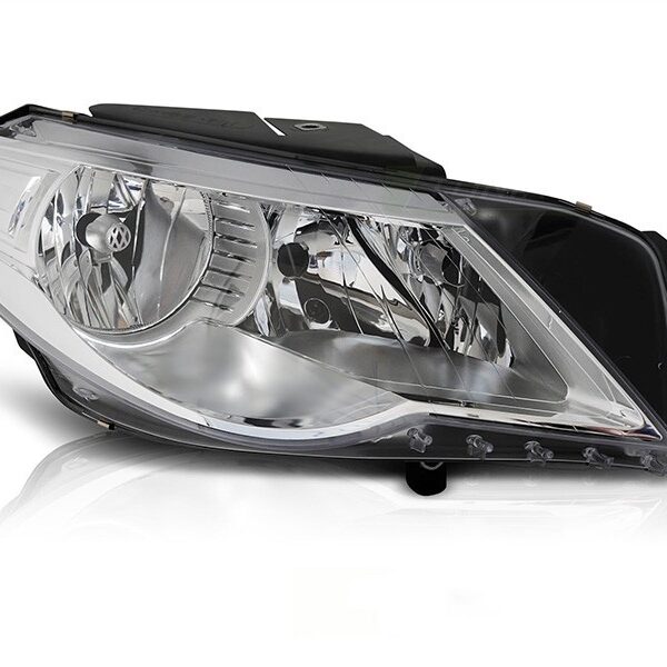 Десен рефлекторен фар за Volkswagen Passat CC 2008-2012 с хром основа