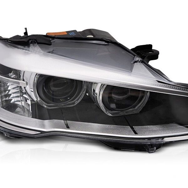 Десен ксенонов фар за BMW X3 F25 2014-2017, с хром основа