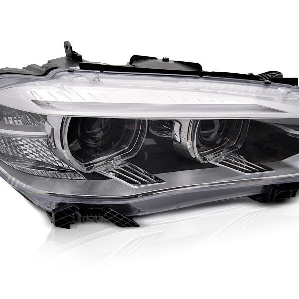 Десен ксенонов фар за BMW X5 F15 2013-2018, с хром основа