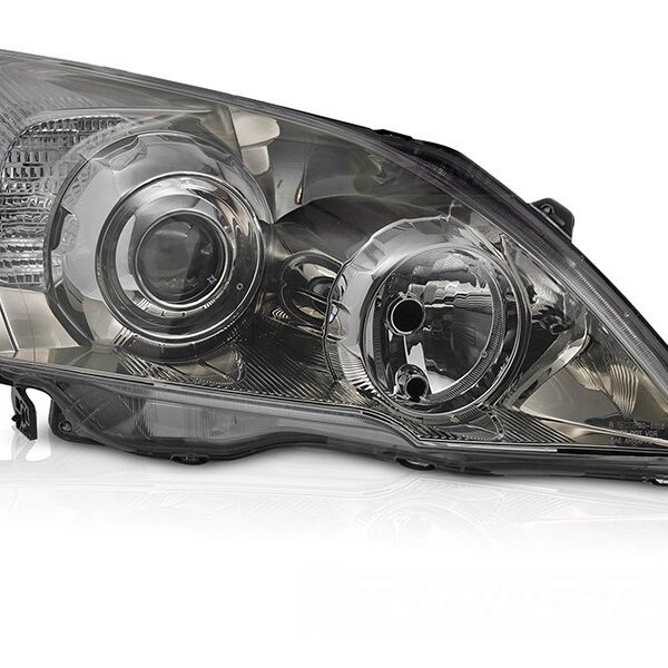 Десен ксенонов фар за Honda CR-V 2006-2012 с хром основа
