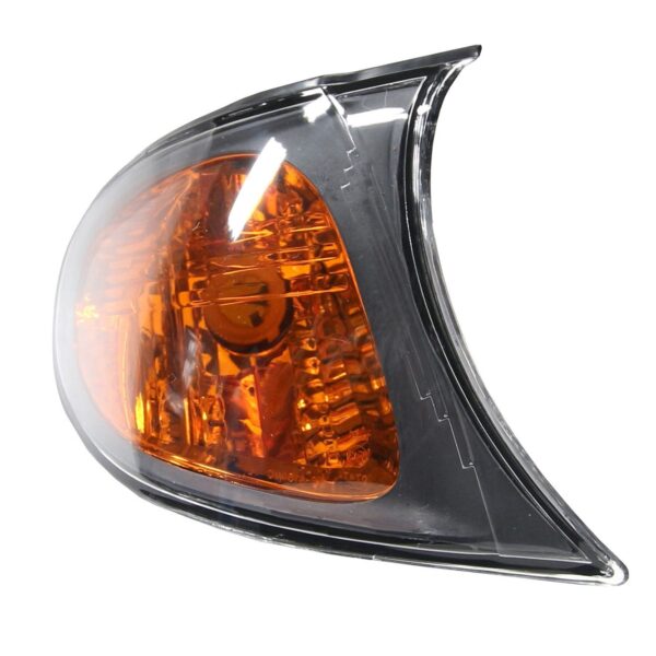 Десен жълт мигач с черна рамка за BMW серия 3 E46 седан/комби 2001-2005