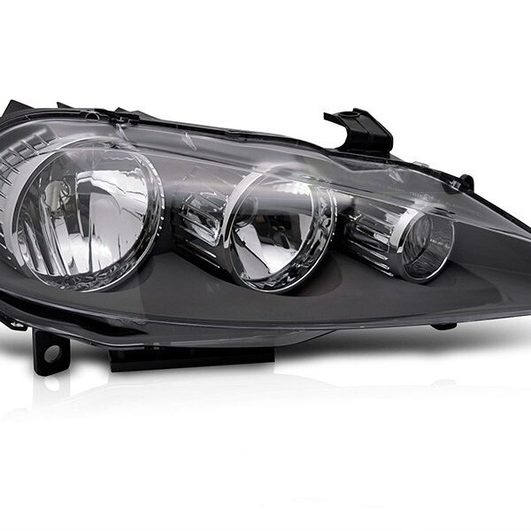 Десен рефлекторен фар за Alfa Romeo 147 хечбек 2005-2010 с черна основа