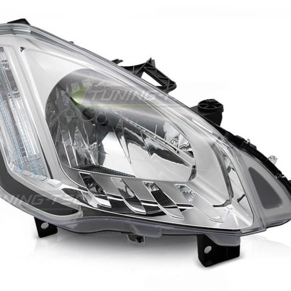 Десен рефлекторен фар за Citroen Berlingo 2012-2018 с хром основа